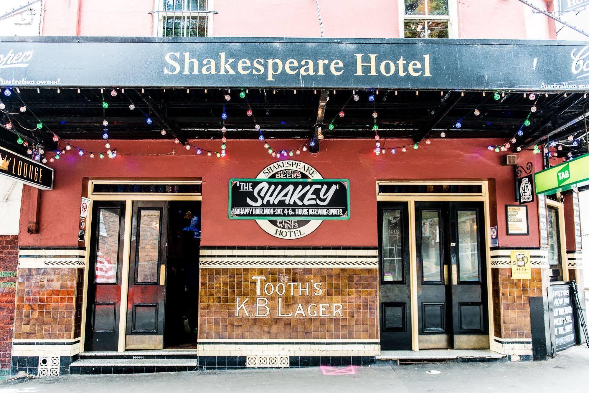 Shakespeare Hotel Surry Hills Exterior foto